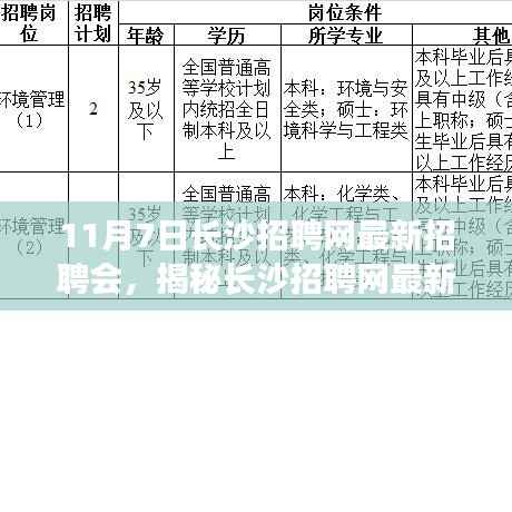 长沙招聘网最新招聘会，职场人的黄金机遇与挑战