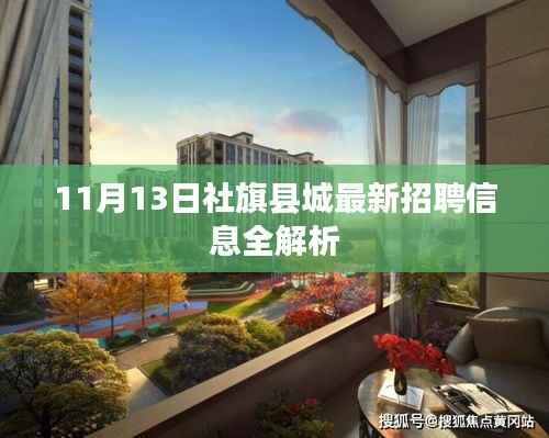 11月13日社旗县城最新招聘信息全解析