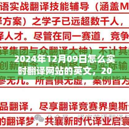 实时翻译网站操作指南，如何将日期翻译为英文（适用于2024年）