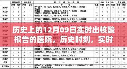 十二月九日，历史时刻的医院实时出核酸报告的光辉岁月