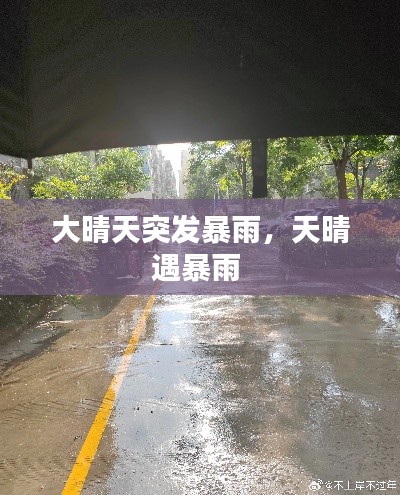 大晴天突发暴雨,天晴遇暴雨
