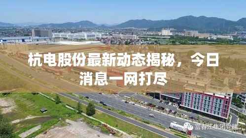 杭电股份最新动态揭秘，今日消息一网打尽