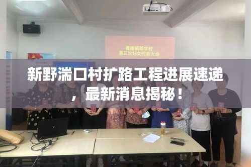 新野湍口村扩路工程进展速递，最新消息揭秘！