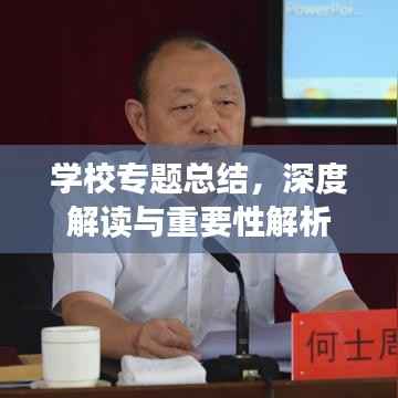 学校专题总结，深度解读与重要性解析